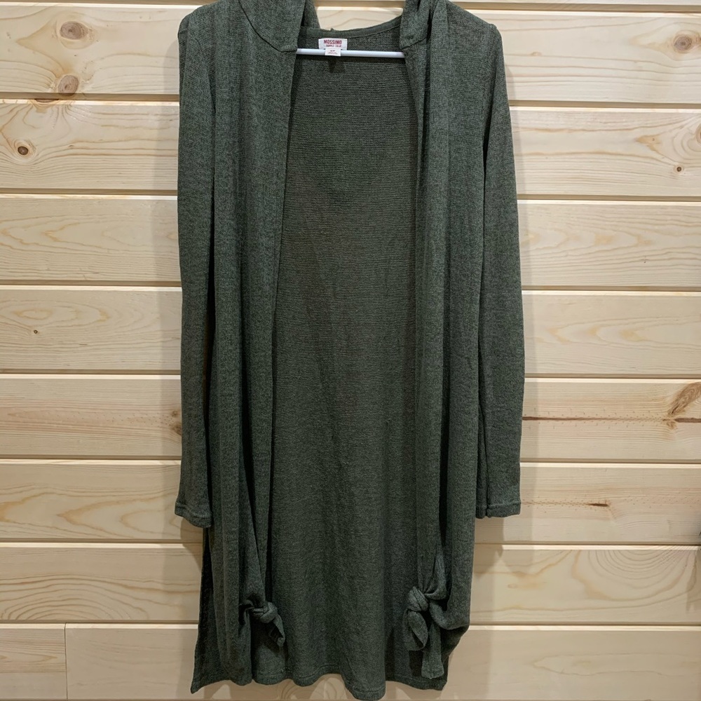 Olive Green Light weight Cardigan